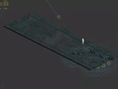 Underground Palace - Exit Floor 01 3D model