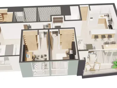 maqueta Free 3D model