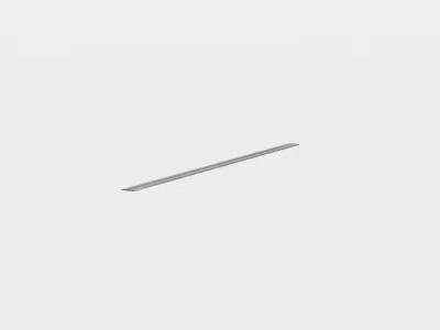 Road gap connector Low-poly 3D model