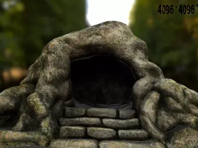 Tomb of Jesus 3D model