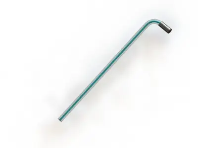 Tron-Casters cane Free 3D model