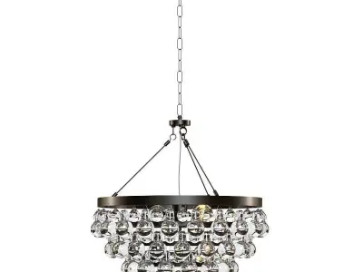 Crate and Barrel - Lure Chandelier 3D model