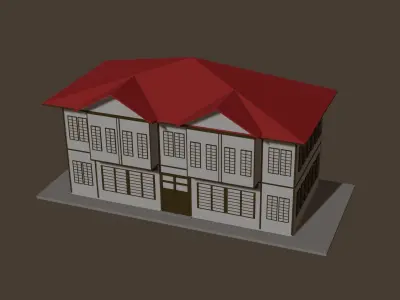 Traditional house  3D model