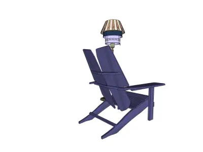 Set Of Furniture 02 3D model