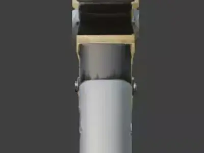 Futuristic Precision Multi-Tool 3D Model Low-poly 3D model