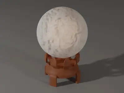 Moon Lamp 3D model purchase