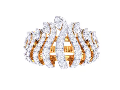  Women Ring MTL 3dm STL OBJ FBX Details 3D print model 19