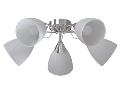 Ceiling chandelier Universal 1-8846-5-CR E14 3D model