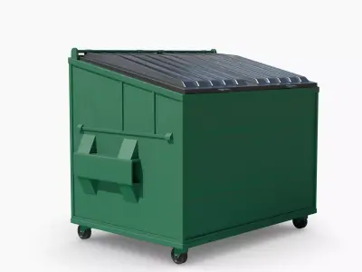 Container Trashcan 3D model