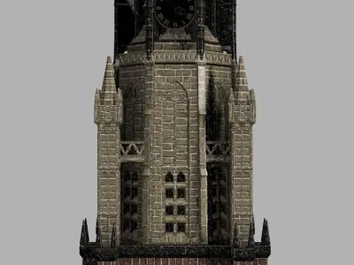 Nieuwe Kerk van Delft 3D model