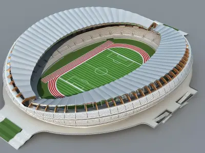 Gymnasium 5 3D model