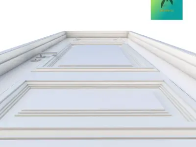 Room Door Type 23 3D print model