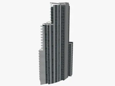 Verve Broadbeach Low-poly 3D model