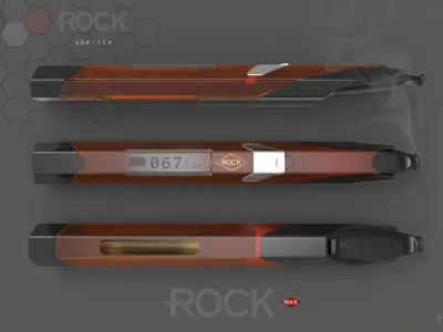 Rock Vapor Abeille Free 3D model