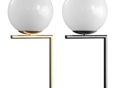 IC floor lamp by Flos 3D model