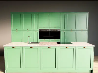 2-Kitchen2 matte 1 3D model