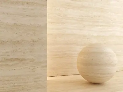 Travertine Material and Tiles - set 02 Texture