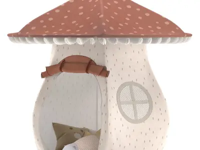 Mushroom Play tent 3D model