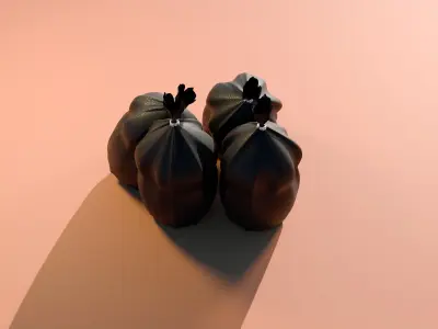 Trash bundle  3D model