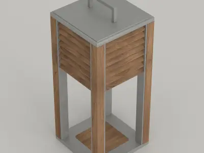 Ethimo Ginger Table Lamp 3D model