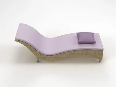 Sun Lounger 3D model