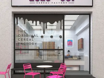 equipped cereal store 3D model