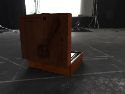 Brass Door Handles  3D model