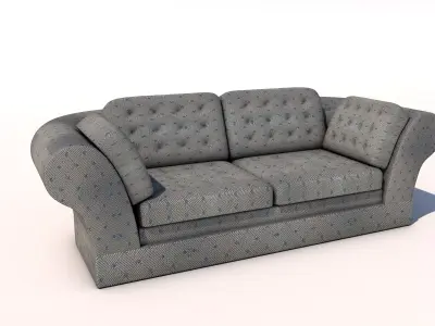classic sofa 3D model
