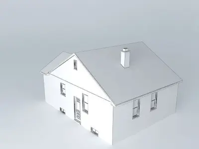 Tract House Free 3D model