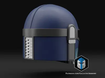 Mandalorian Child Helmet - 3D Print Files 3D print model