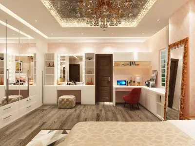 RESIDENCE BED ROOM 3D model