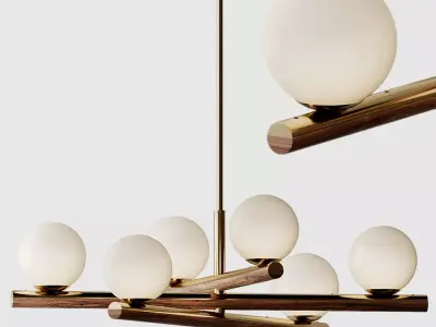 Tanner Chandelier 3D model