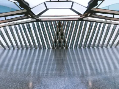 Modern Corridor Scene - Architectural Background - V1U5 3D model
