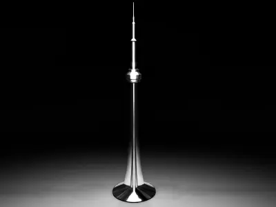 CN Tower 3D print model