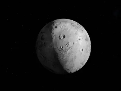 Haumea fictional Low-poly 3D model