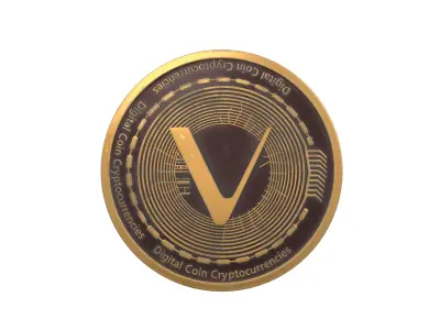 VeChain Coin V2 002 3D model
