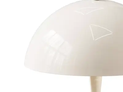 Mobile dimmbare LED-Tischlampe Panthella 160 3D model