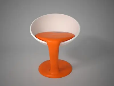 02 MELTHING CHAIR  3D model