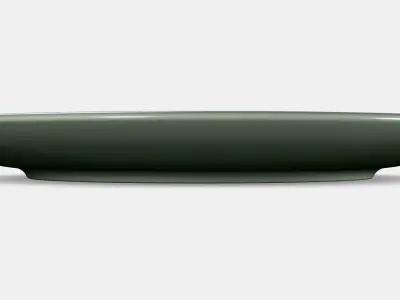 COLOUR CLEAR Plate Low-poly 3D model