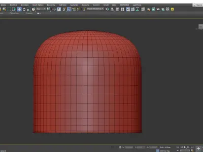 Donna Sconce Low-poly 3D model