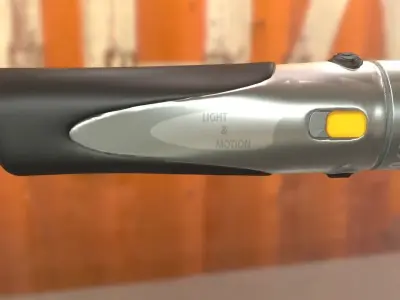 Flash light  Low-poly 3D model