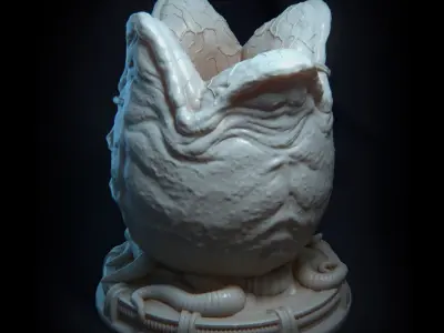 Alien Egg 3D print model