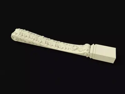 pilaster octopus sword 3D model
