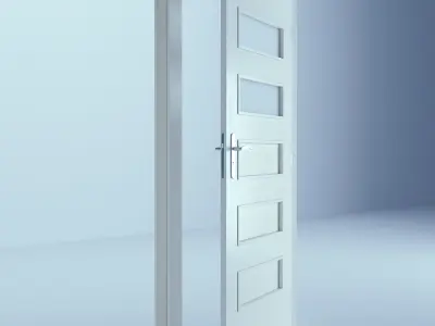 White Door 58 3D model