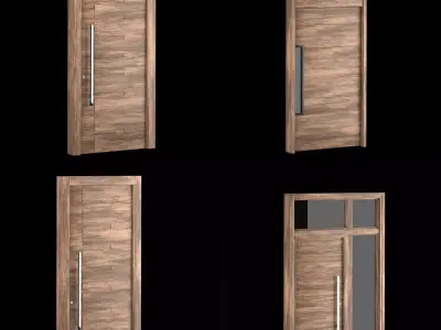 Exterior Large Doors 3D model