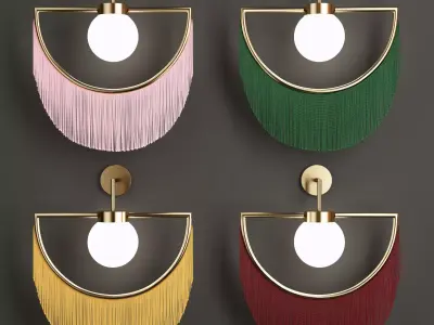 Houtique Wink Wall Lamp 3D model