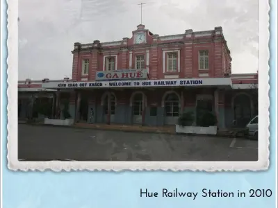 Hue Railway Station Thua Thien Hue Vietnam - Modern WW2 WW1 Worl 3D print model