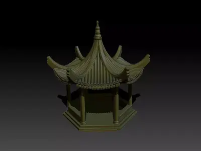 Cottage for 3d print  3D print model