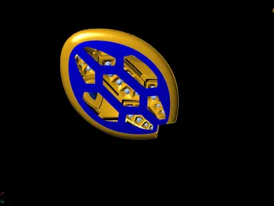 Bvlgari snake  3D print model