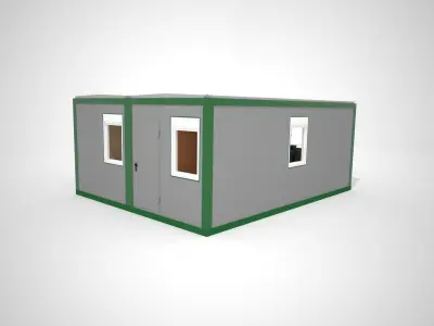 Modular building Medical Center 3D model